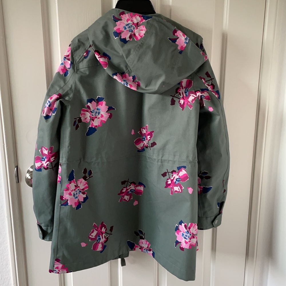 Joules Raincoat floral print size 2 - Picture 5 of 7